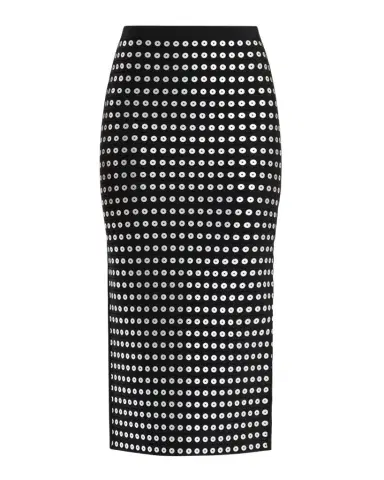 Hervé Léger The Carina Studded Bandage Midi Skirt | Thumbnail 1 Hervé Léger The Carina Studded Bandage Midi Skirt | Thumbnail 1