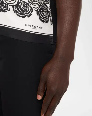 Givenchy en 's Floral-Print Silk/Cotton Short-Sleeve T-Shirt | Thumbnail 5 Givenchy en 's Floral-Print Silk/Cotton Short-Sleeve T-Shirt | Thumbnail 5