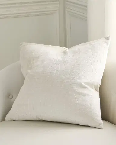 D.V. KAP Home Lisse Velvet Decorative Pillow, 24" Square | Thumbnail 2 D.V. KAP Home Lisse Velvet Decorative Pillow, 24" Square | Thumbnail 2