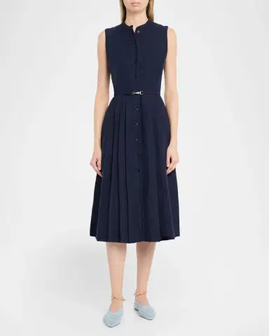 Jil Sander Ring Perforated Suede Ballerina Flats | Thumbnail 3 Jil Sander Ring Perforated Suede Ballerina Flats | Thumbnail 3