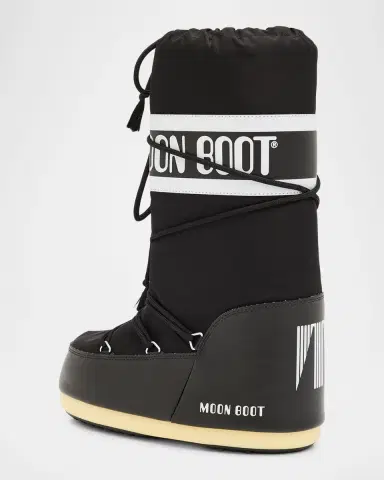 Moon Boot Icon Nylon Knee-High Snow Boots | Thumbnail 2 Moon Boot Icon Nylon Knee-High Snow Boots | Thumbnail 2