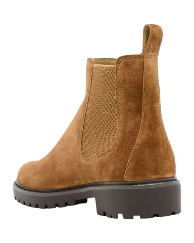 Vince Men 's Dave Suede Lug-Sole Chelsea Boots | Thumbnail 1 Vince Men 's Dave Suede Lug-Sole Chelsea Boots | Thumbnail 1