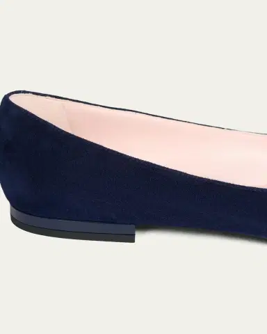 Roger Vivier Gommettine Suede Ballerina Flats | Thumbnail 5 Roger Vivier Gommettine Suede Ballerina Flats | Thumbnail 5