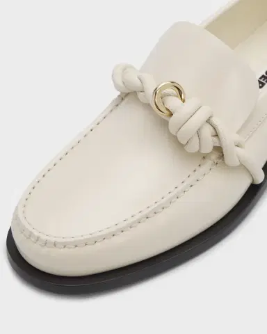 Jil Sander Tangle Knotted Leather Loafers | Thumbnail 3 Jil Sander Tangle Knotted Leather Loafers | Thumbnail 3
