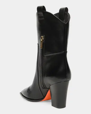 Santoni 85mm Sharla Leather Ankle Boots | Thumbnail 2 Santoni 85mm Sharla Leather Ankle Boots | Thumbnail 2