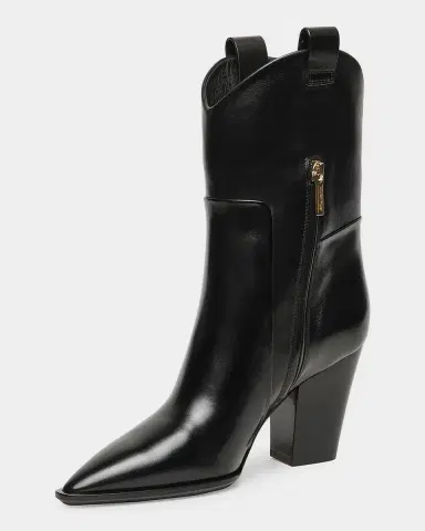 Santoni 85mm Sharla Leather Ankle Boots | Thumbnail 3 Santoni 85mm Sharla Leather Ankle Boots | Thumbnail 3