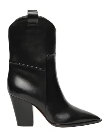 Santoni 85mm Sharla Leather Ankle Boots | Thumbnail 1 Santoni 85mm Sharla Leather Ankle Boots | Thumbnail 1