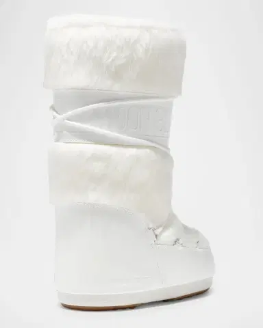 Moon Boot Icon Faux Fur Knee-High Snow Boots | Thumbnail 2 Moon Boot Icon Faux Fur Knee-High Snow Boots | Thumbnail 2