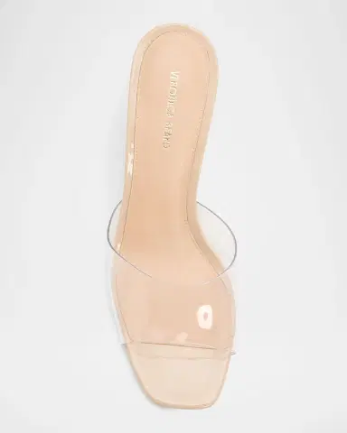 Veronica Beard 85mm Asha PVC Wedge Sandals | Thumbnail 6 Veronica Beard 85mm Asha PVC Wedge Sandals | Thumbnail 6