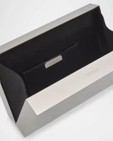 Toteme Mirrored Metal Clutch Bag | Thumbnail 3 Toteme Mirrored Metal Clutch Bag | Thumbnail 3