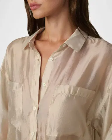 Joe's Jeans The Organza Boyfriend Shirt | Thumbnail 4 Joe's Jeans The Organza Boyfriend Shirt | Thumbnail 4