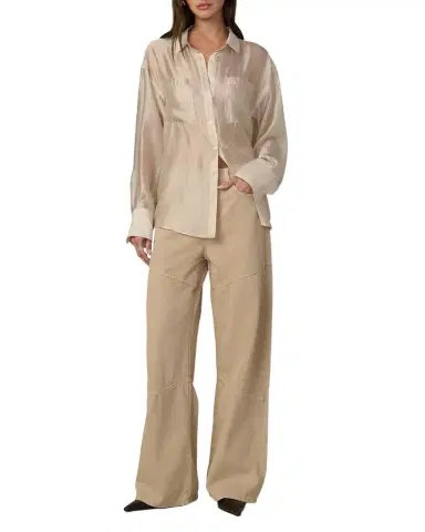 Joe's Jeans The Organza Boyfriend Shirt | Thumbnail 1 Joe's Jeans The Organza Boyfriend Shirt | Thumbnail 1