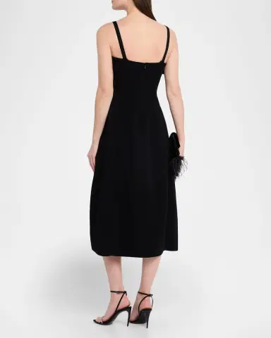 Proenza Schouler Blanca Sleeveless Midi Dress | Thumbnail 3 Proenza Schouler Blanca Sleeveless Midi Dress | Thumbnail 3