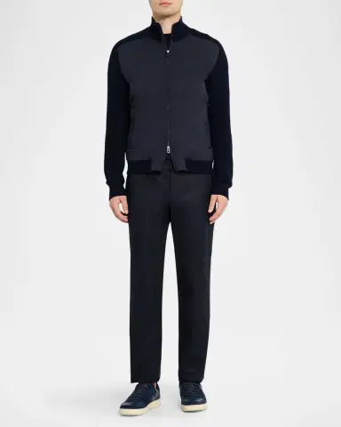 Sease Men's Dinghy Cashmere Rib Reversible Rollneck Sweater | Thumbnail 2 Sease Men's Dinghy Cashmere Rib Reversible Rollneck Sweater | Thumbnail 2