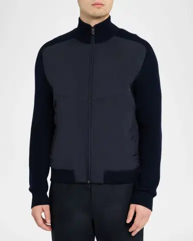Sease Men's Dinghy Cashmere Rib Reversible Rollneck Sweater | Thumbnail 4 Sease Men's Dinghy Cashmere Rib Reversible Rollneck Sweater | Thumbnail 4