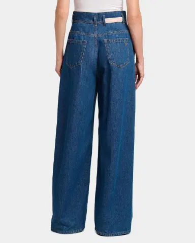 Alberta Ferretti High-Rise Wide-Leg Denim Trousers | Thumbnail 2 Alberta Ferretti High-Rise Wide-Leg Denim Trousers | Thumbnail 2