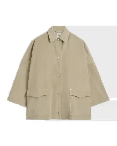 Toteme Oversized Corduroy Shirt Jacket | Thumbnail 2 Toteme Oversized Corduroy Shirt Jacket | Thumbnail 2