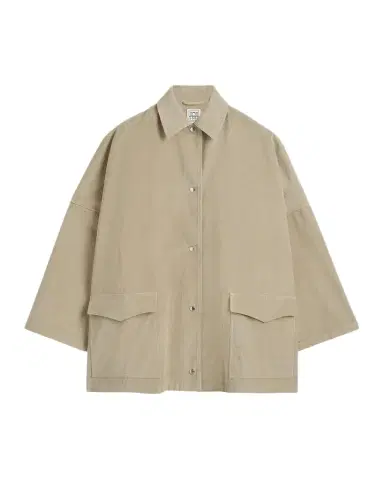 Toteme Oversized Corduroy Shirt Jacket | Thumbnail 1 Toteme Oversized Corduroy Shirt Jacket | Thumbnail 1
