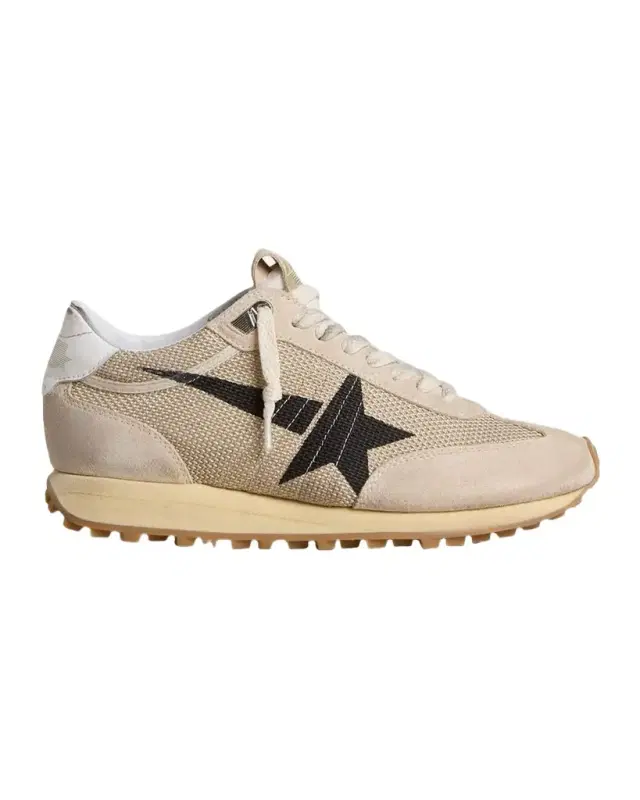 Running Marathon Mixed Leather Sneakers Running Marathon Mixed Leather Sneakers