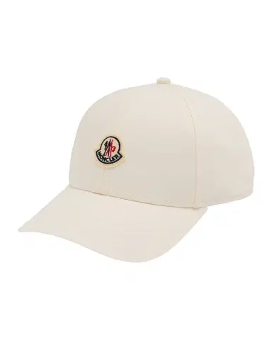 Moncler Men's Logo Cotton Gabardine Baseball Cap | Thumbnail 2 Moncler Men's Logo Cotton Gabardine Baseball Cap | Thumbnail 2