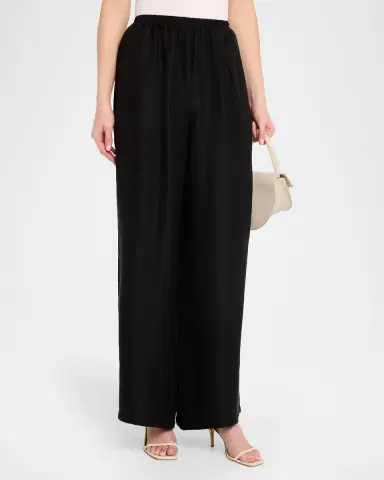 Eskandar Linen Flared Trousers | Thumbnail 4 Eskandar Linen Flared Trousers | Thumbnail 4