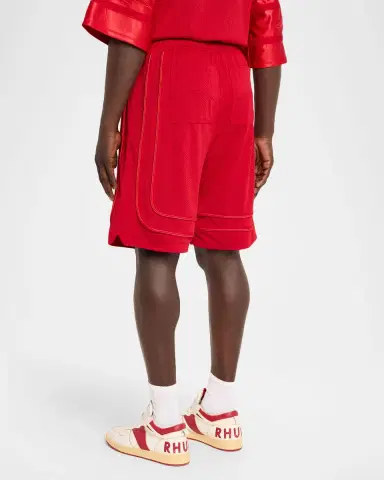 Rhude Men 's Baggy Mesh Drawstring Shorts | Thumbnail 2 Rhude Men 's Baggy Mesh Drawstring Shorts | Thumbnail 2