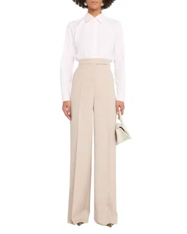 Max Mara High-Rise Wide-Leg Trousers | Thumbnail 1 Max Mara High-Rise Wide-Leg Trousers | Thumbnail 1