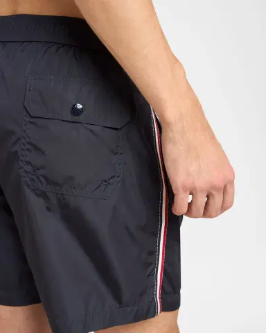 Moncler Men's ogo Patch Swim Shorts | Thumbnail 4 Moncler Men's ogo Patch Swim Shorts | Thumbnail 4