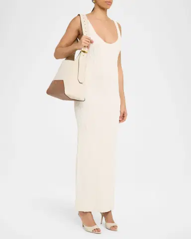 Jimmy Choo Diamond Medium Canvas & Leather Hobo Bag | Thumbnail 5 Jimmy Choo Diamond Medium Canvas & Leather Hobo Bag | Thumbnail 5