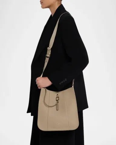 Giorgio Armani Pebbled Leather Shoulder Bag | Thumbnail 2 Giorgio Armani Pebbled Leather Shoulder Bag | Thumbnail 2