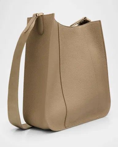 Giorgio Armani Pebbled Leather Shoulder Bag | Thumbnail 3 Giorgio Armani Pebbled Leather Shoulder Bag | Thumbnail 3
