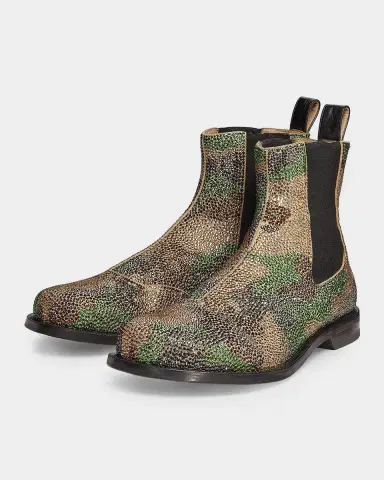 JW Anderson Embellished Camo Suede Chelsea Boots | Thumbnail 5 JW Anderson Embellished Camo Suede Chelsea Boots | Thumbnail 5