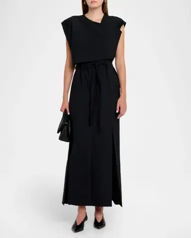 Iro Amilia Tie-Waist Maxi Dress | Thumbnail 2 Iro Amilia Tie-Waist Maxi Dress | Thumbnail 2