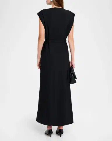 Iro Amilia Tie-Waist Maxi Dress | Thumbnail 3 Iro Amilia Tie-Waist Maxi Dress | Thumbnail 3