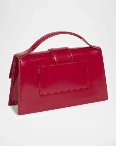 Jacquemus Le Grand Bambino Patent Leather Top Handle Bag | Thumbnail 2 Jacquemus Le Grand Bambino Patent Leather Top Handle Bag | Thumbnail 2
