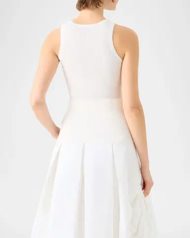 Akris Silk-Cotton Rib Tank Top | Thumbnail 2 Akris Silk-Cotton Rib Tank Top | Thumbnail 2