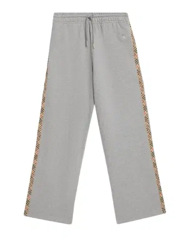 Burberry Jodie Check Side-Stripe Straight-Leg Track Pants | Thumbnail 1 Burberry Jodie Check Side-Stripe Straight-Leg Track Pants | Thumbnail 1