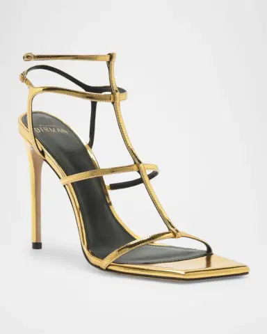 Alexandre Birman Amanda 100mm Patent Leather Gladiator Sandals | Thumbnail 2 Alexandre Birman Amanda 100mm Patent Leather Gladiator Sandals | Thumbnail 2