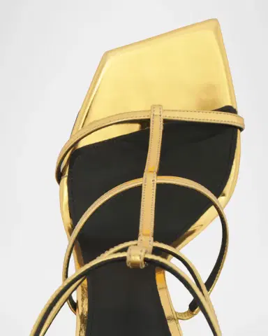 Alexandre Birman Amanda 100mm Patent Leather Gladiator Sandals | Thumbnail 5 Alexandre Birman Amanda 100mm Patent Leather Gladiator Sandals | Thumbnail 5