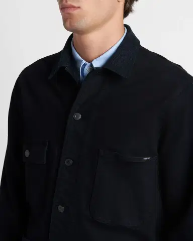 Tom Ford Men's Twill Denim Four-Pocket Chore Jacket | Thumbnail 5 Tom Ford Men's Twill Denim Four-Pocket Chore Jacket | Thumbnail 5