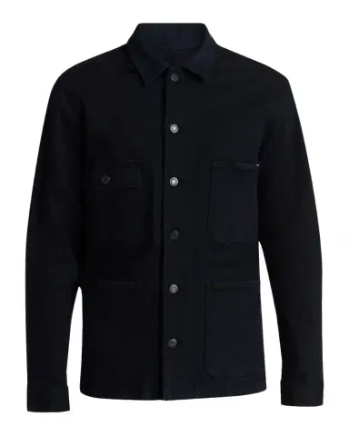 Tom Ford Men's Twill Denim Four-Pocket Chore Jacket | Thumbnail 1 Tom Ford Men's Twill Denim Four-Pocket Chore Jacket | Thumbnail 1