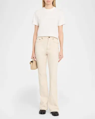 Burberry Frankie Logo Embroidered Short-Sleeve T-Shirt | Thumbnail 2 Burberry Frankie Logo Embroidered Short-Sleeve T-Shirt | Thumbnail 2