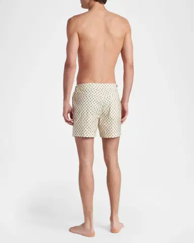 Tom Ford Men's Paisley-Print Swim Shorts | Thumbnail 3 Tom Ford Men's Paisley-Print Swim Shorts | Thumbnail 3