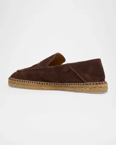 Tom Ford Men's Suede Espadrille Loafers | Thumbnail 3 Tom Ford Men's Suede Espadrille Loafers | Thumbnail 3