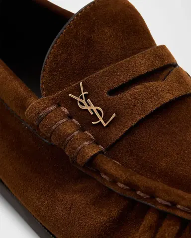 Saint Laurent Le Loafers in Supple Suede | Thumbnail 5 Saint Laurent Le Loafers in Supple Suede | Thumbnail 5