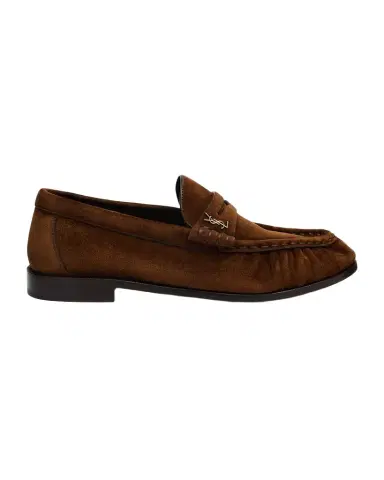 Saint Laurent Le Loafers in Supple Suede | Thumbnail 1 Saint Laurent Le Loafers in Supple Suede | Thumbnail 1