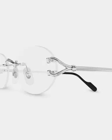 Cartier Men 's CT0621O-002 Metal Oval Eyeglasses | Thumbnail 3 Cartier Men 's CT0621O-002 Metal Oval Eyeglasses | Thumbnail 3