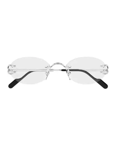 Cartier Men 's CT0621O-002 Metal Oval Eyeglasses | Thumbnail 1 Cartier Men 's CT0621O-002 Metal Oval Eyeglasses | Thumbnail 1