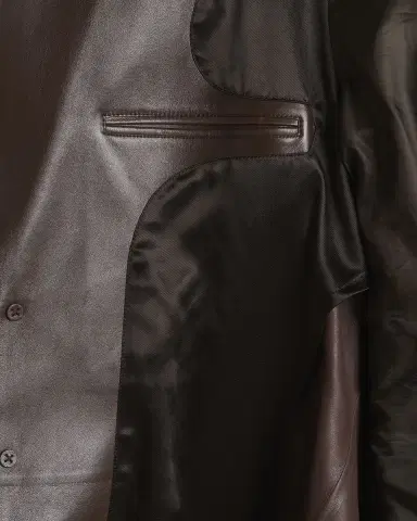 Tom Ford Men's Nappa Leather Blazer | Thumbnail 6 Tom Ford Men's Nappa Leather Blazer | Thumbnail 6