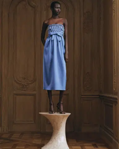 Cinq à Sept Zelina Strapless Gemstone Dress | Thumbnail 4 Cinq à Sept Zelina Strapless Gemstone Dress | Thumbnail 4